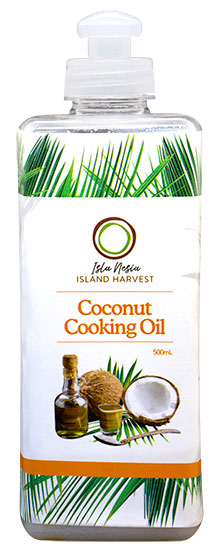 Isla Nesia coconut cooking oil