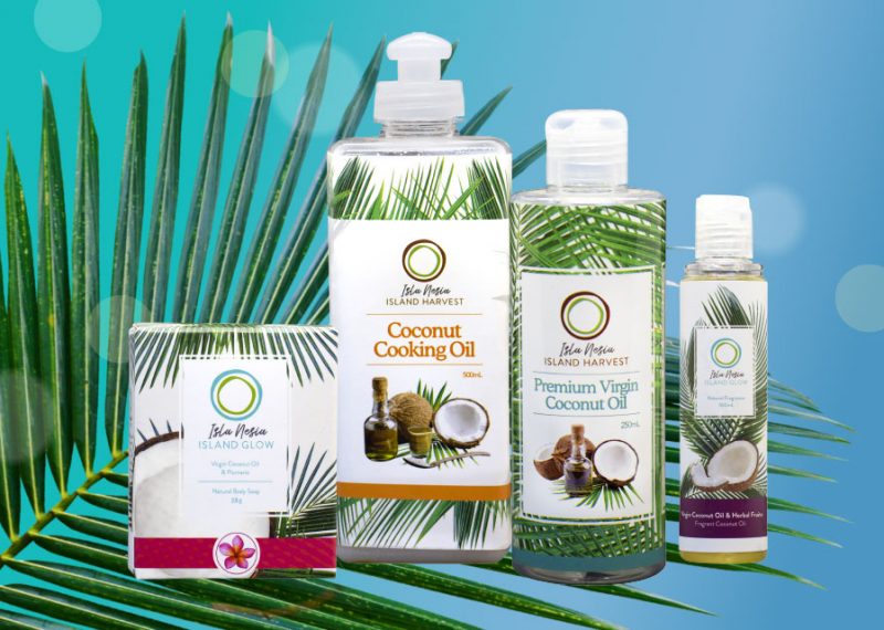 Isla Nesia range of coconut based products